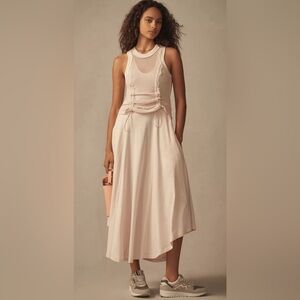 Anthropologie - XS - Daily Practice Forward Line Midi Dress - NWT